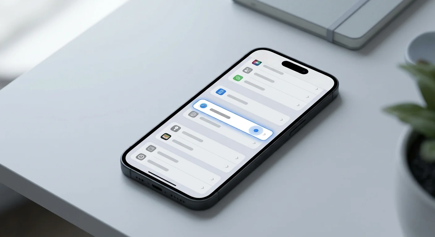 Safari settings inside the iPhone Settings app